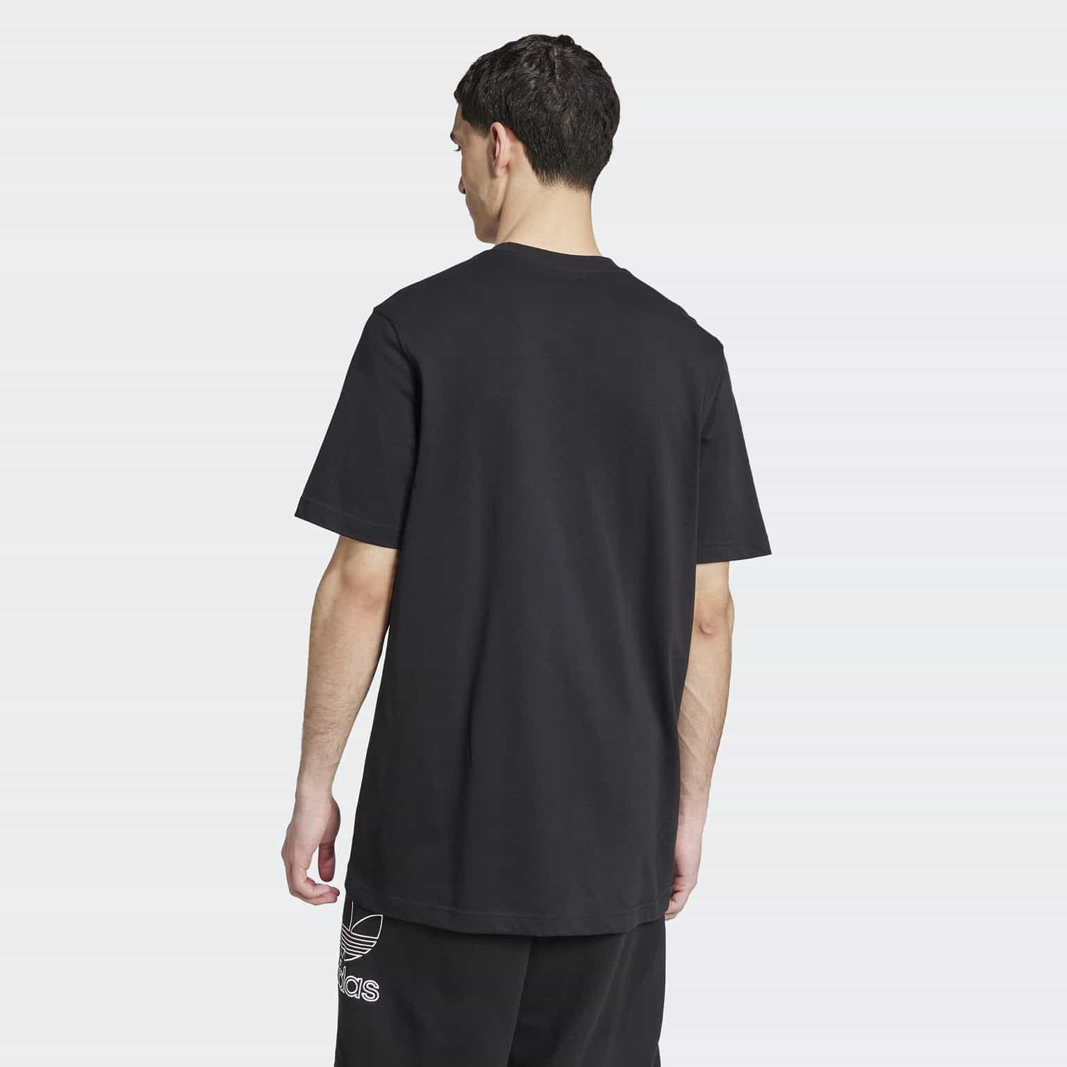 Adidas Adicolor Outline Trefoil Tee 2