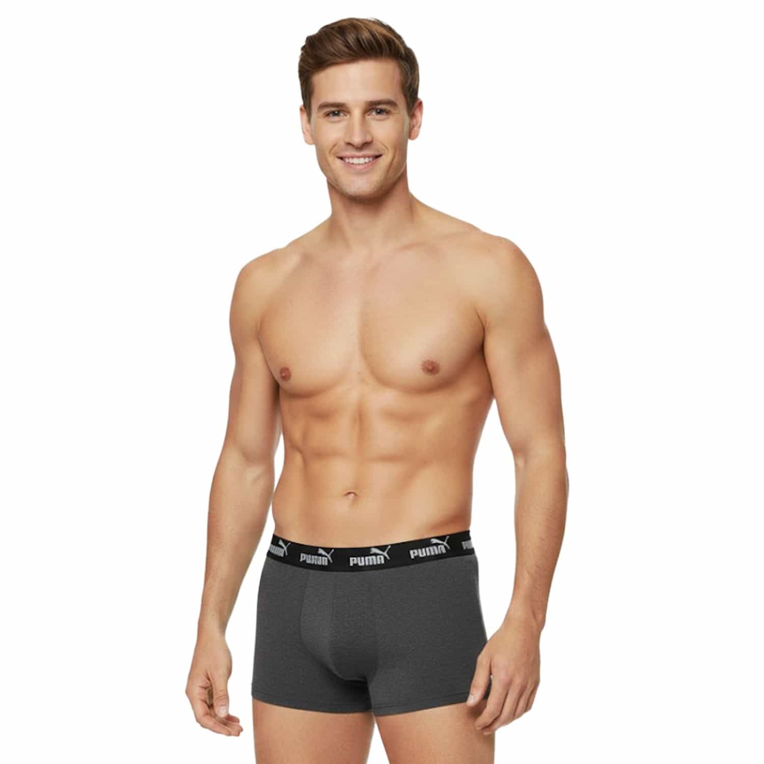 Нижнее бельё Puma Elements Men Basic Boxers 2P 3