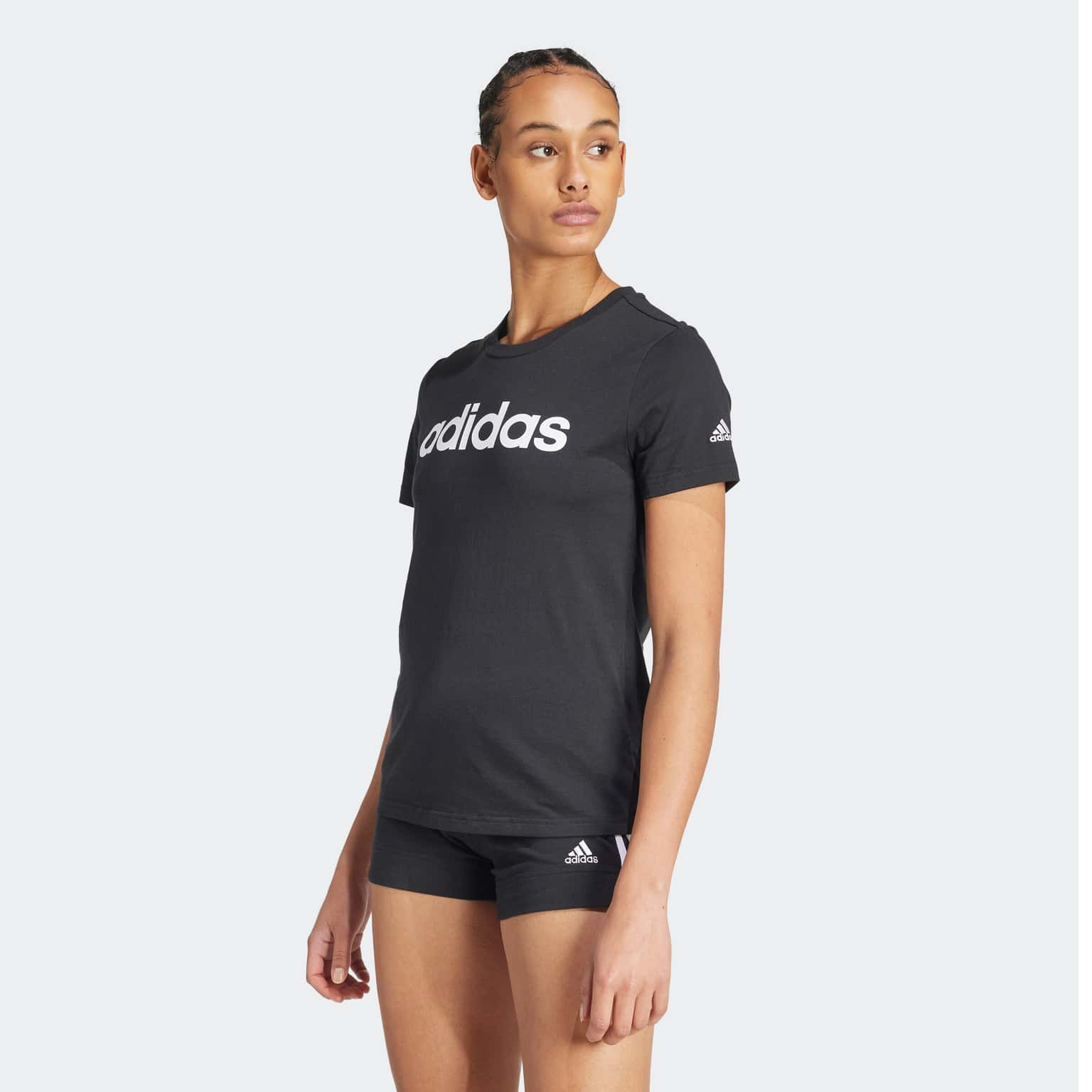 Adidas Essentials Slim Logo Tee