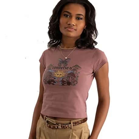 Tricou Converse Blooming Skate