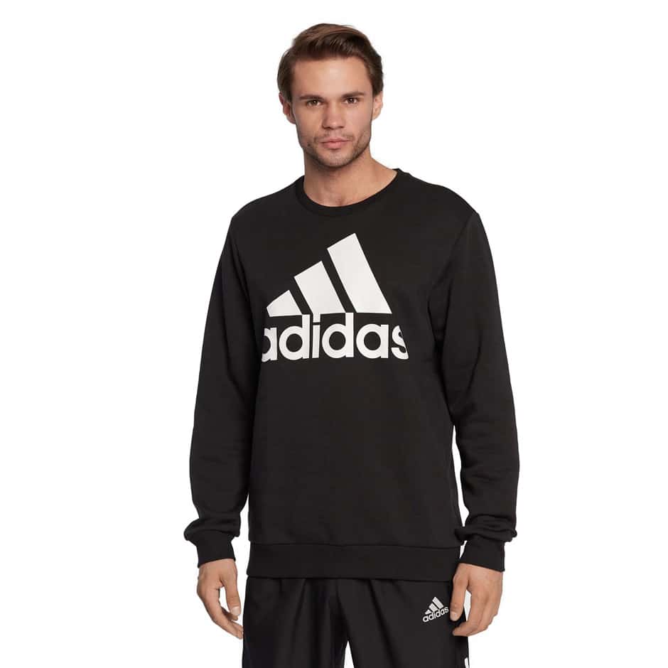 Adidas Sweater Box Logo Fleece Hoodie