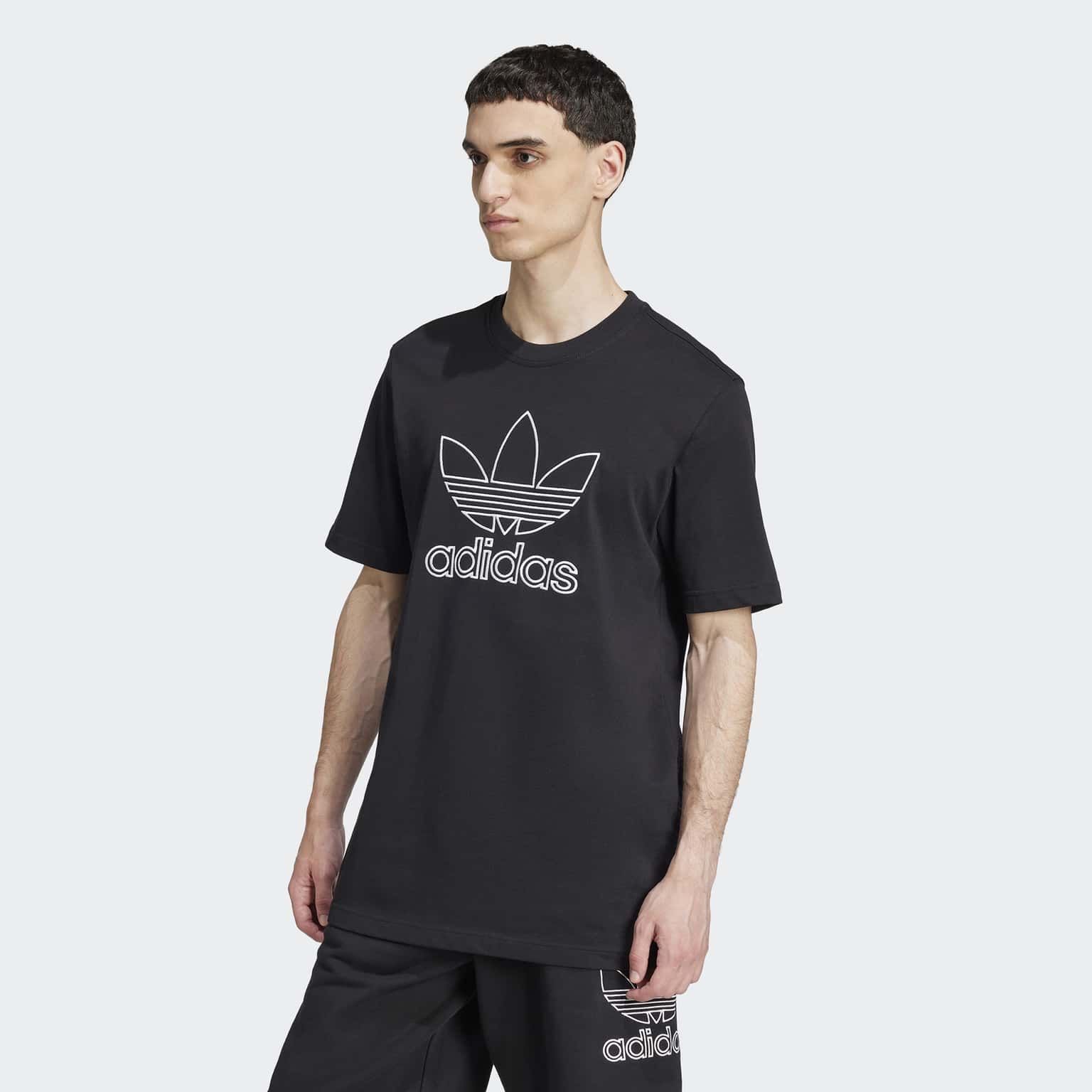 Adidas Adicolor Outline Trefoil Tee