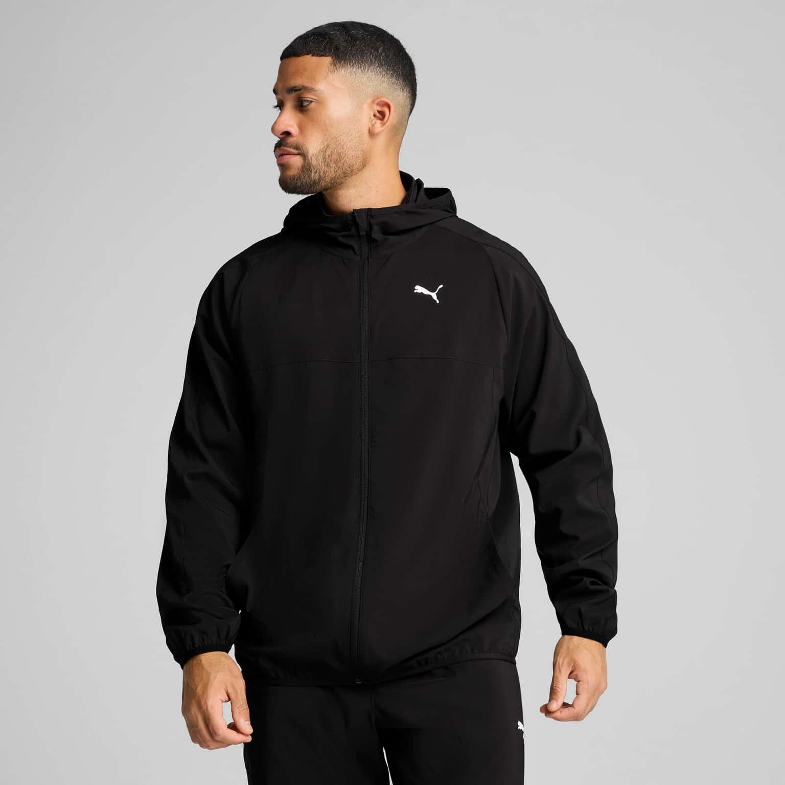 Олимпийка Puma M Tad Tech Woven Full Zip Jacket