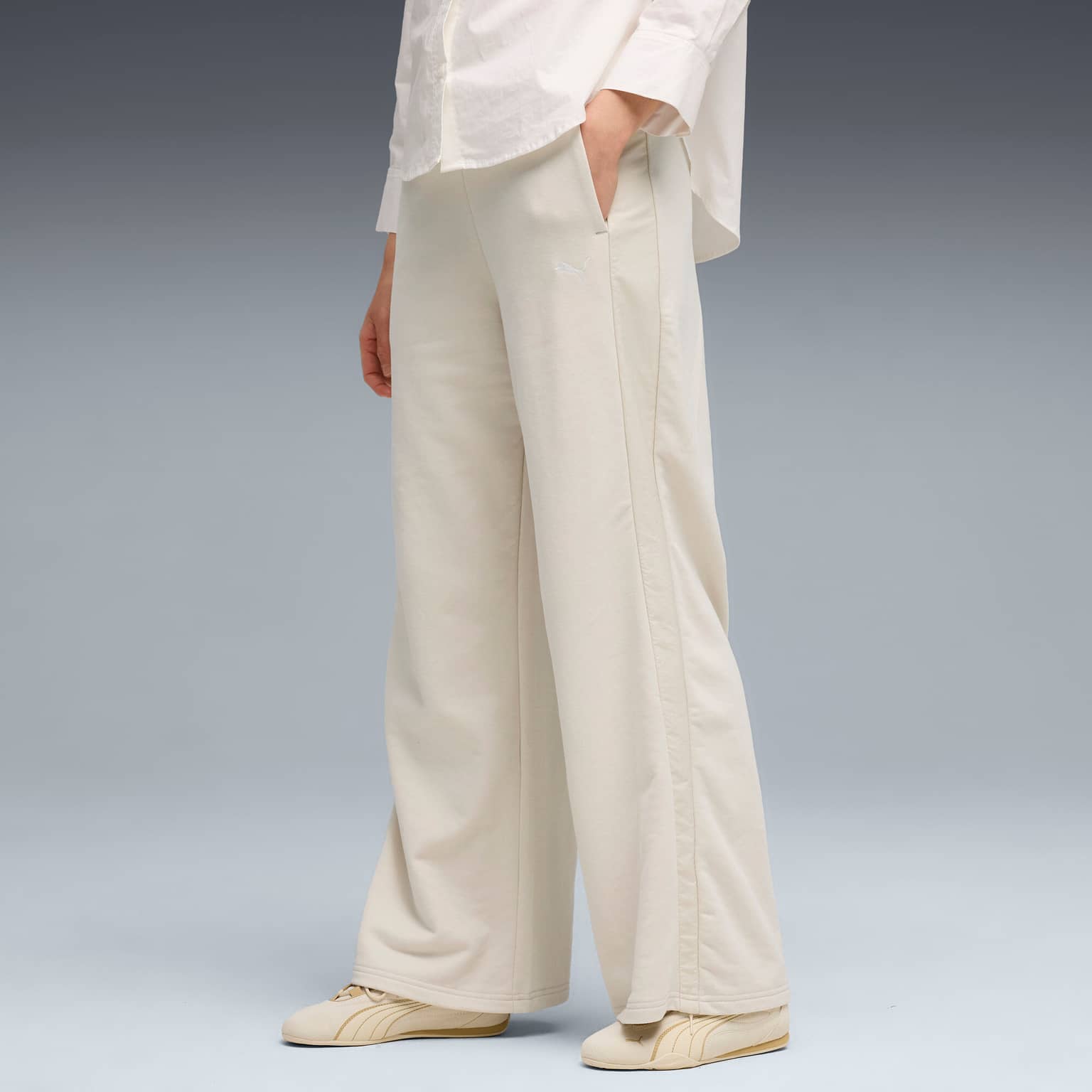 Pantaloni Puma Her Comfort High-Waist Wide Leg