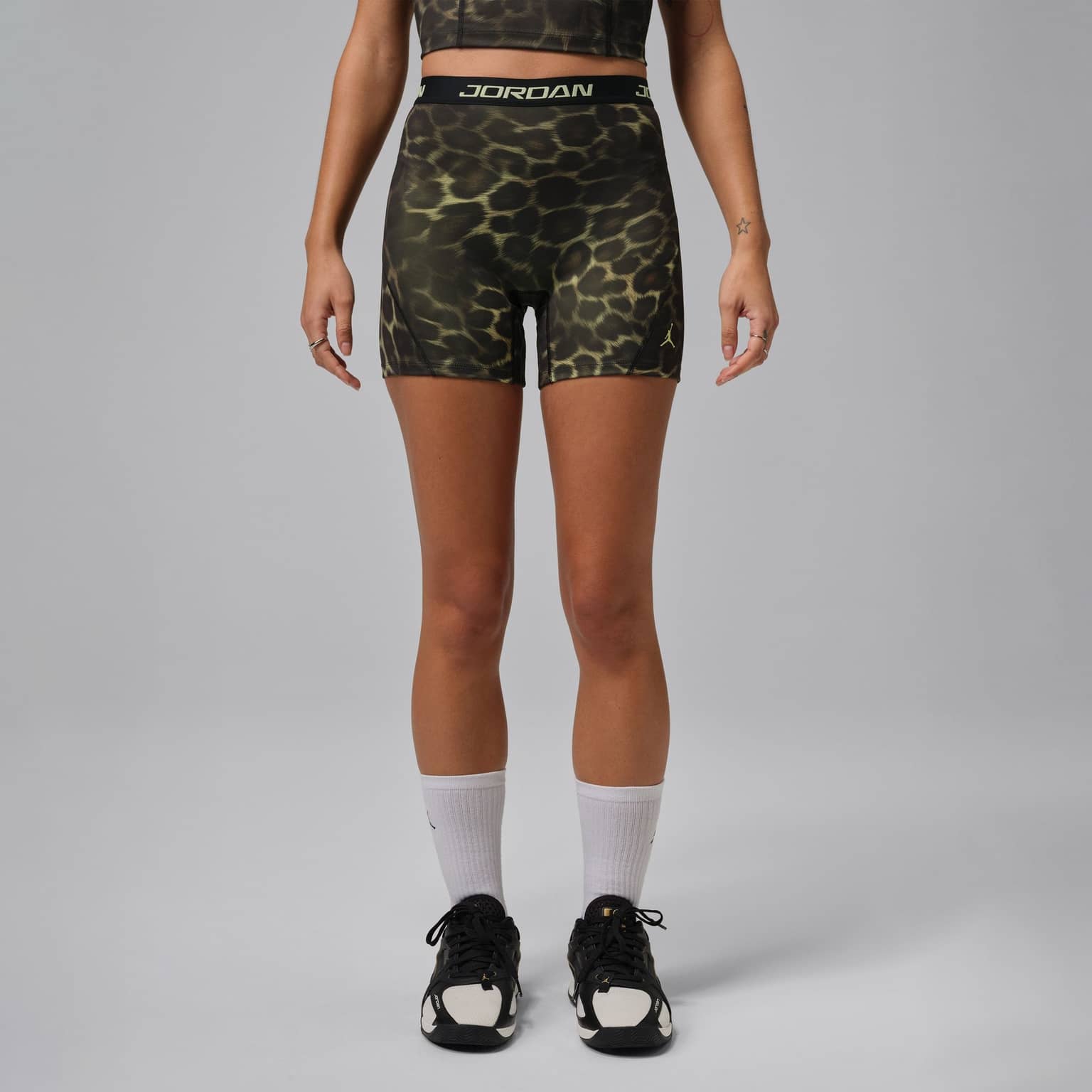 Шорты Jordan Sport Dri-FIT High-Waisted 5" Printed