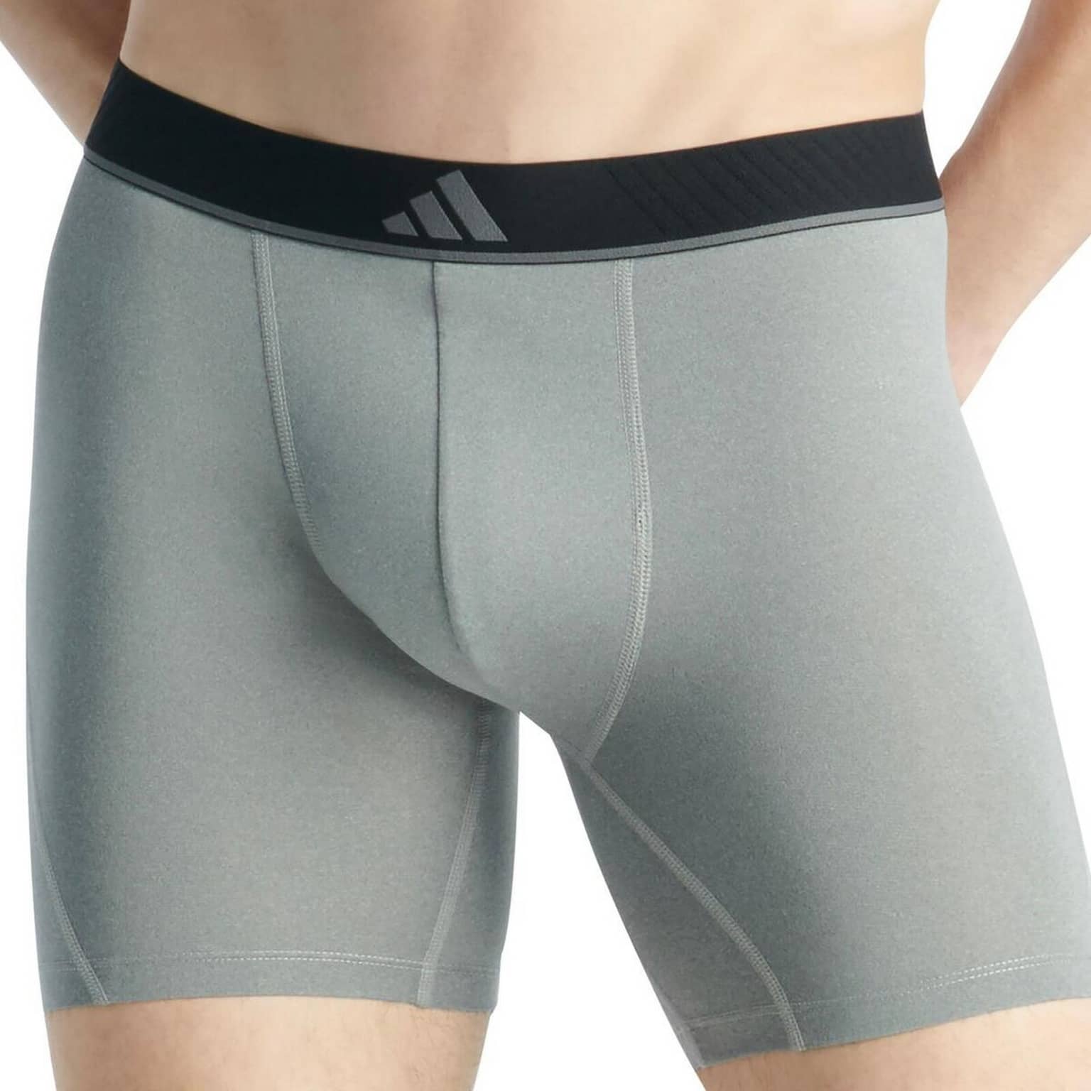 Нижнее белье Adidas Micro Flex Long - 3Pk Boxer Brief
