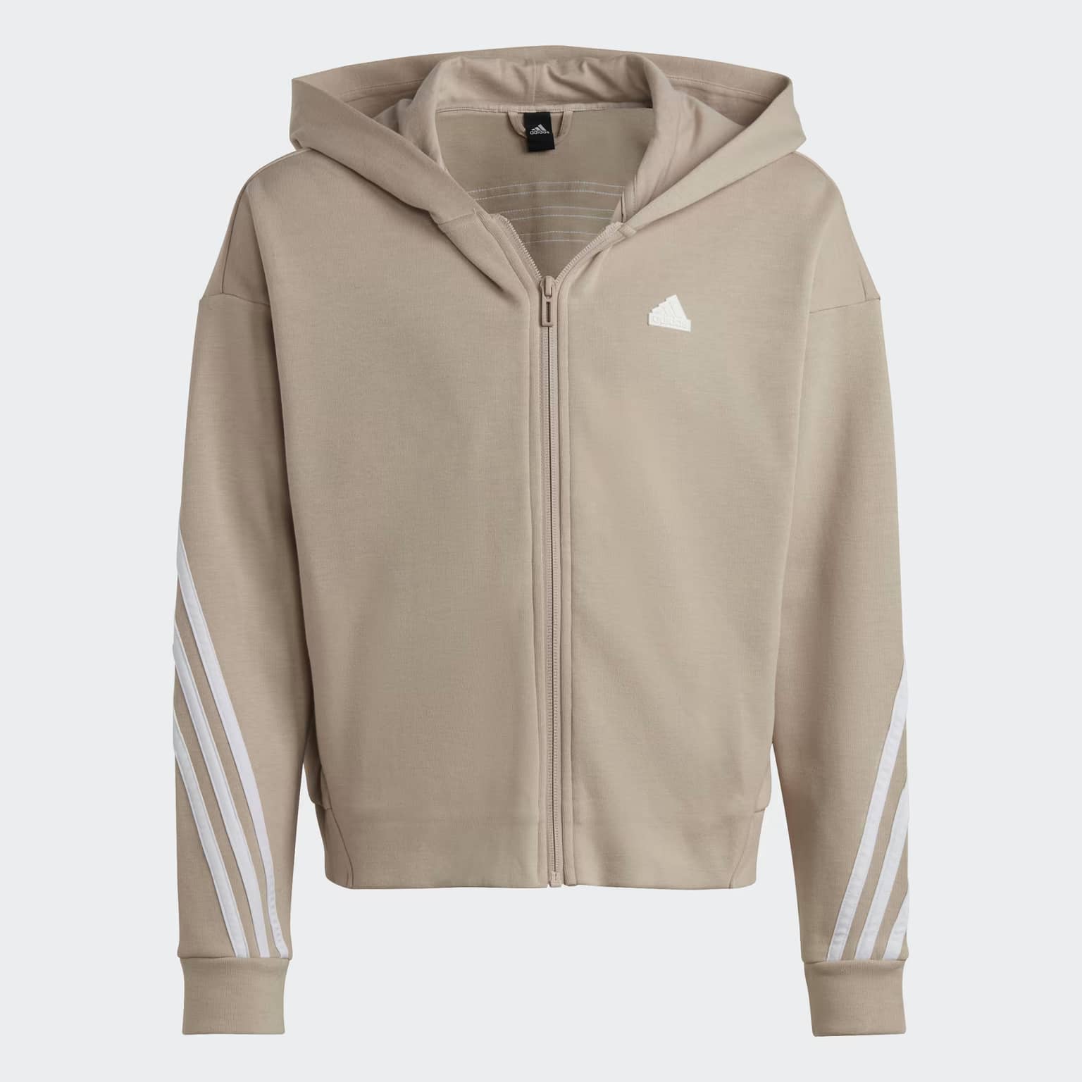 Adidas Future Icons 3-Stripes Full-zip Hooded Track Top