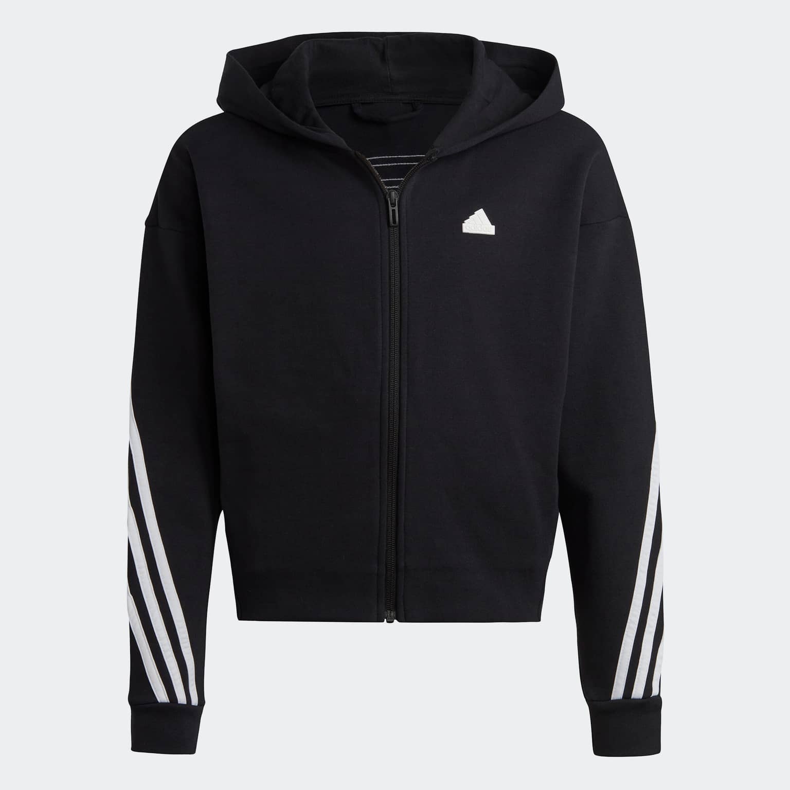 Adidas Future Icons 3-Stripes Full-Zip Hoodie