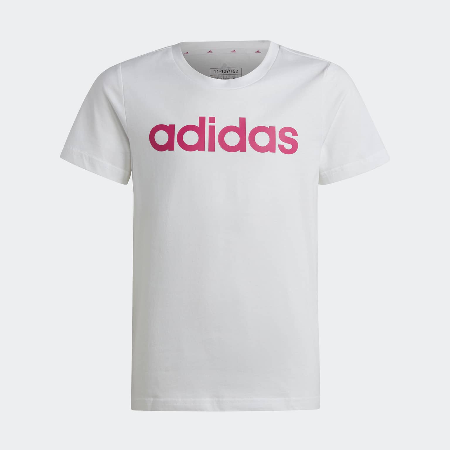 Adidas Essentials Linear Logo Cotton Slim Fit Tee