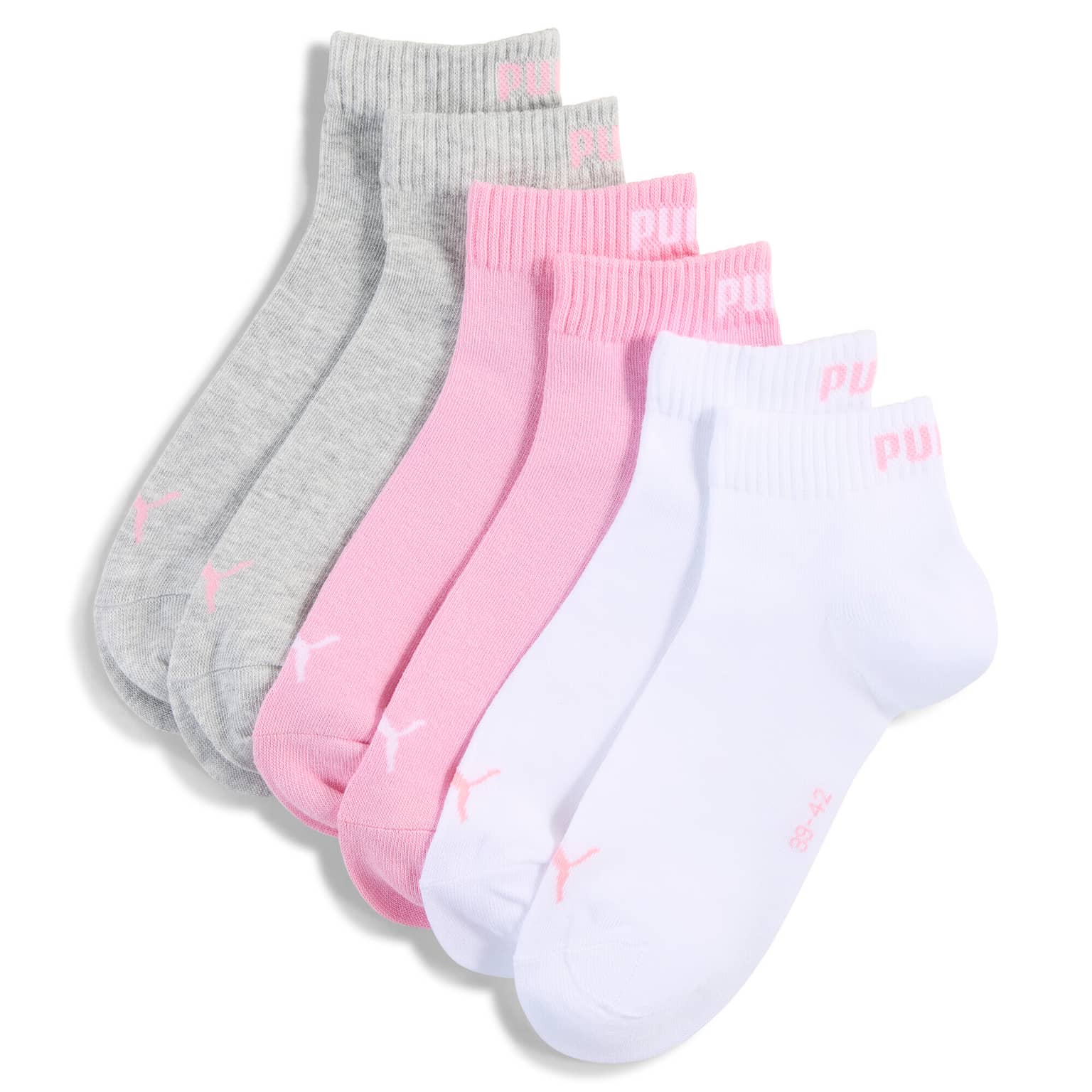 Ciorapi Puma Unisex Quarter Plain 3P