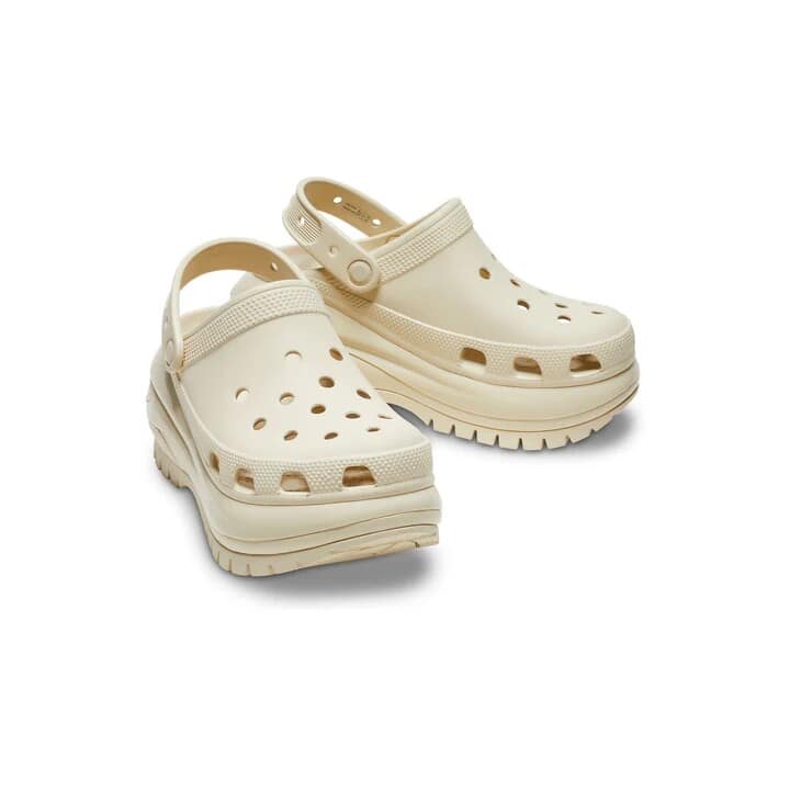 Saboți Crocs Mega Crush Clog Bone