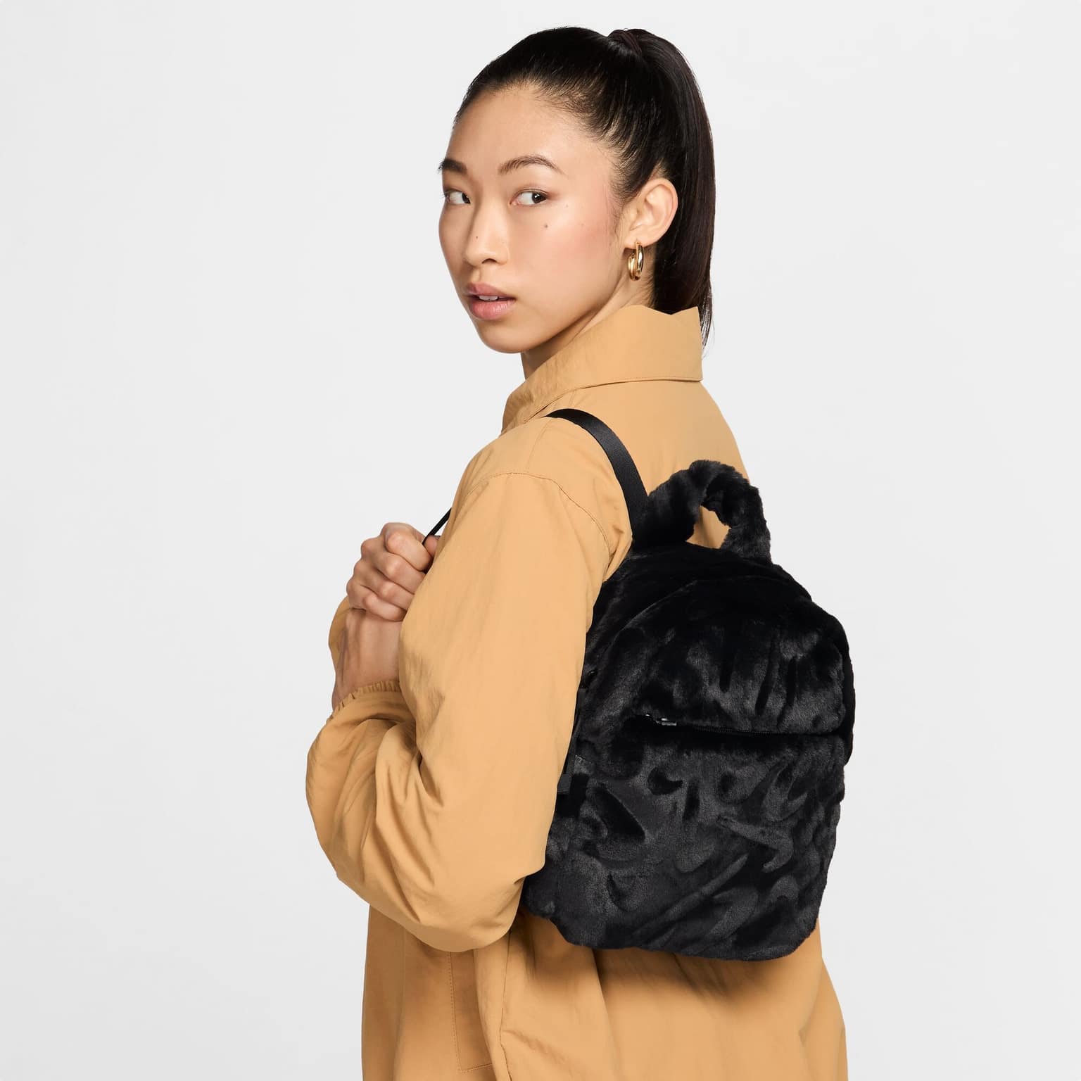 Rucsac Nike Sportswear Futura Faux Fur Mini