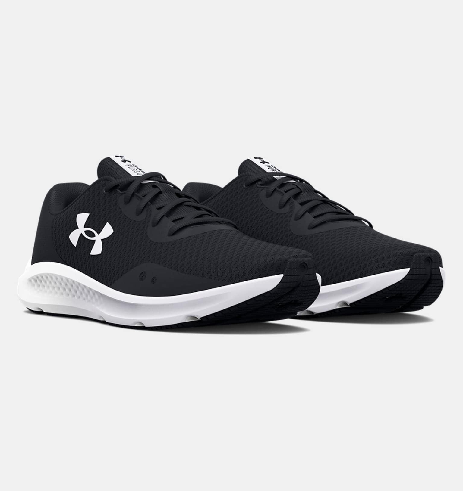 Adidași Under Armour Charged Pursuit 3-BLK